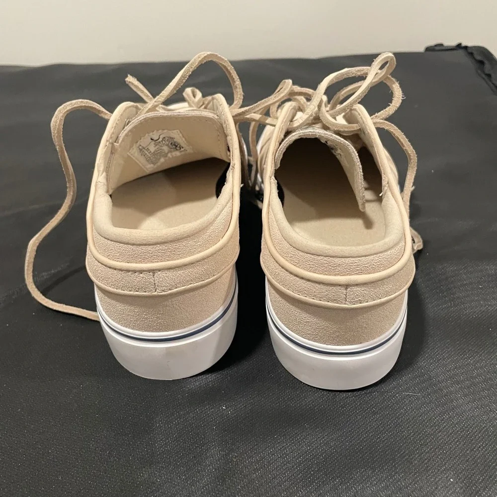 Nike SB Stefan Janoski OG+ Sand Teal Suede Skate Shoes FD6757-101 Mens 5.5